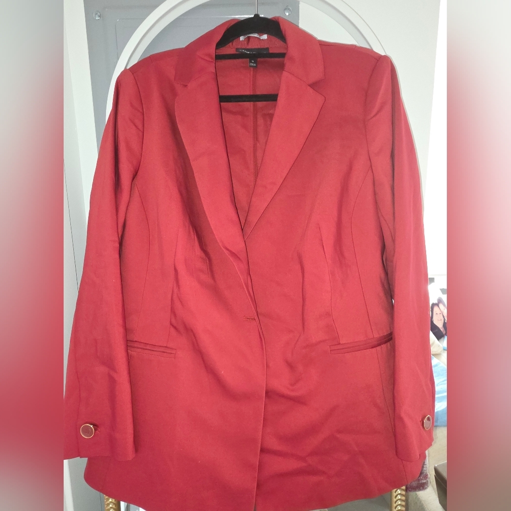 Lane Bryant Deep Red Jacket
